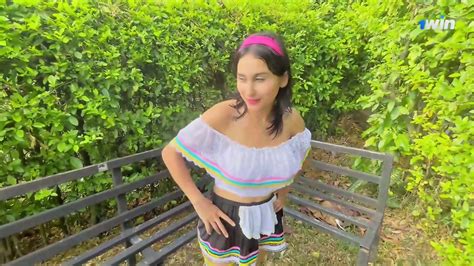 Public Rectal Hump With Jenifer Play Beautiful Campesina Gets Ass Fuck Creampie On