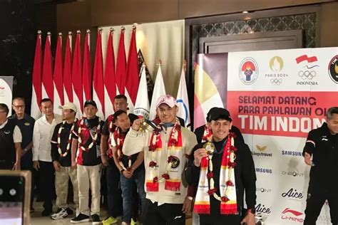 Peraih Emas Olimpiade Diguyur Bonus Rp 6 M Dan Perunggu Rp 1 65 M