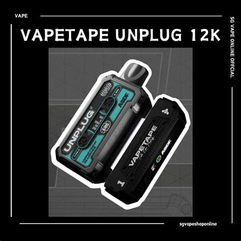 Vapetape Unplug 12k Puff Vape Cod Singapore Sg Vape Online Shop Sg
