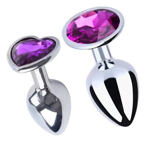 Kit Plug Anal Joia Tamanho P E Tamanho M Em A O Anal Rabo Mercadolivre