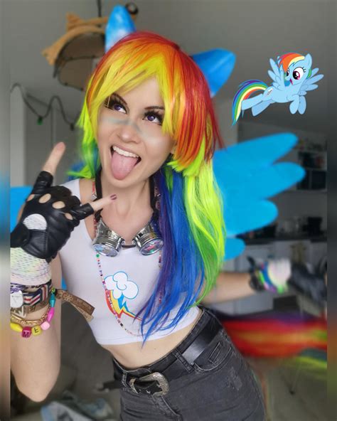 Rainbow dash cosplay by mayamystique on DeviantArt