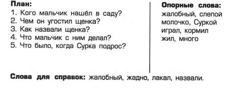 Тетрадь по развитию речи 1 класс