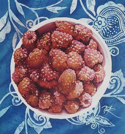 Autumn Raspberries On Behance