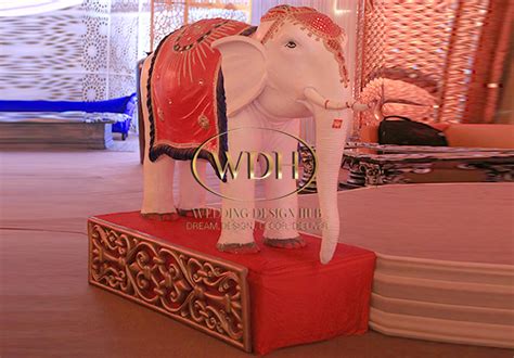 Royal Elephant Entrance Prop Wedding Design Hub