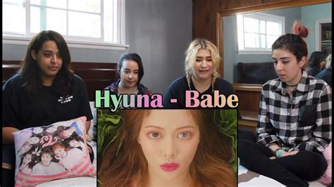 Hyuna Babe MV Reaction YouTube
