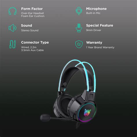 Buy Onikuma X15 Pro Wired Gaming Headset (Enhanced Bass, Over-Ear ...