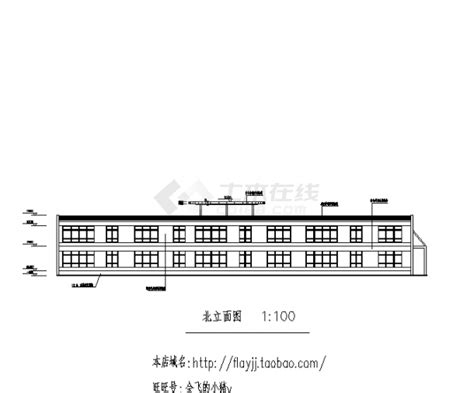 红星幼儿园三套教学楼建筑设计施工cad图纸（含说明）图纸设计说明土木在线