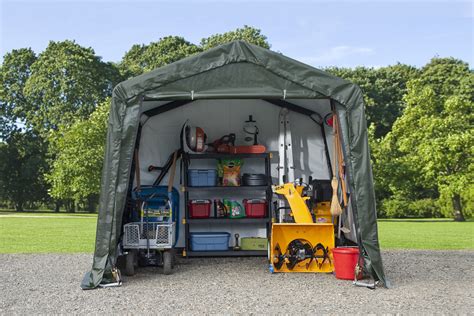 Shelterlogic Scotts Storage Shed 10 X 10 X 8 Green Peak Wayfair