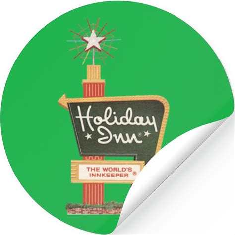 Iconic Holiday Inn Sign Signage Stickers