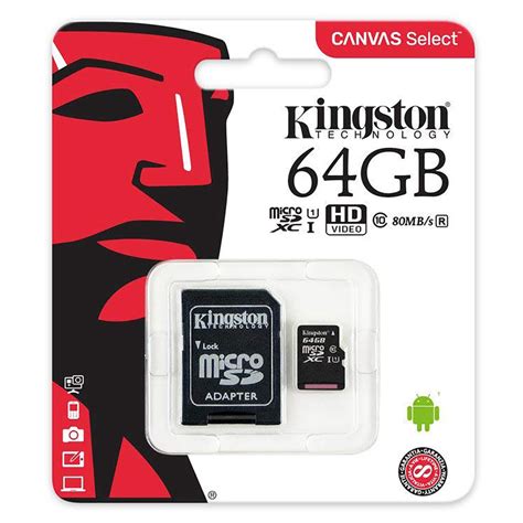 MEMORIA KINGSTON MICROSD 64 GB – Smartking