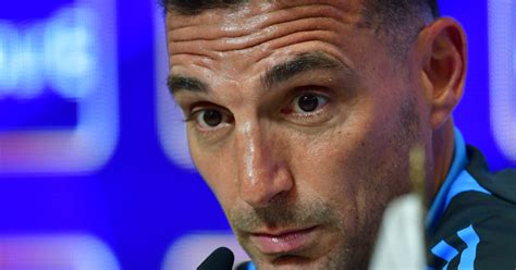 Lionel Scaloni Palpit El Duelo Ante Per Messi Las Bajas El Equipo