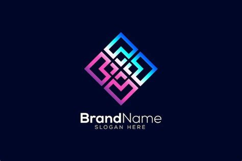 Premium Vector Colorful Abstract Logo Design Template