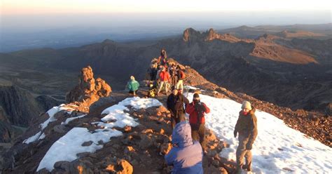 Mont Kenya Randonnée De 5 Jours Via La Route De Chogoria Getyourguide