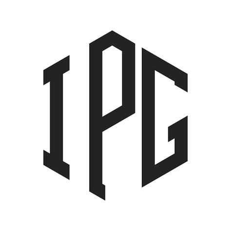 Premium Vector Ipg Logo Design Initial Letter Ipg Monogram Logo Using