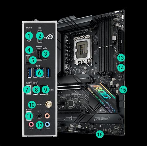 ROG STRIX B660-F GAMING WIFI | Mainboards | ROG Germany
