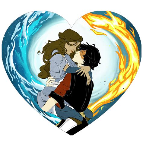 Leo And Calypso Kiss