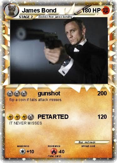 Pokémon James Bond 178 178 Gunshot My Pokemon Card