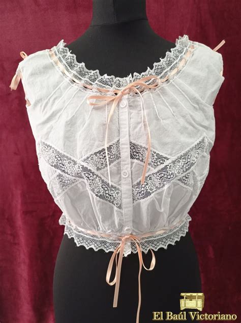 Edwardian Corset Cover 1900s Lingerie Etsy