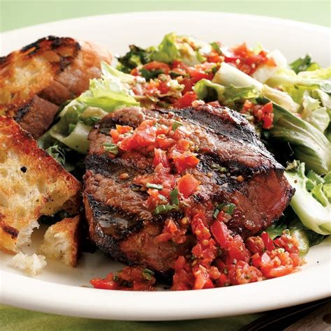 Grilled Beef Tenderloin & Escarole Recipe - EatingWell