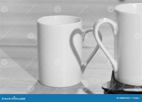 Love of cups stock photo. Image of couple, table, heart - 28883342