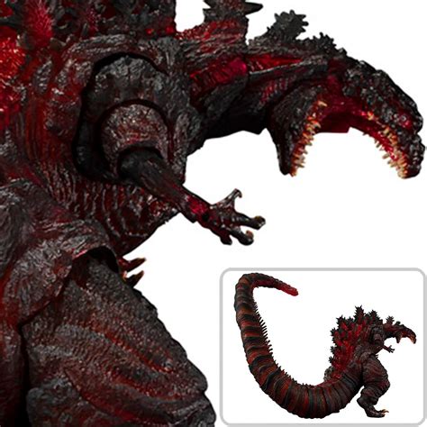 Custom Sh Monsterarts Shin Godzilla 4th Form Night Combat Version Hajj