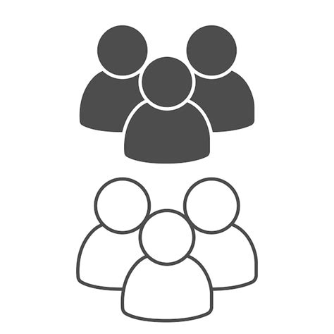 Premium Vector People Icon