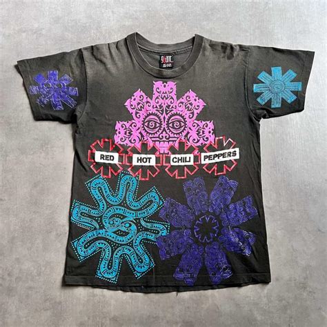 1992 RED HOT CHILI PEPPERS Hanky Panky T Shirts BLACK L Made in USA 1992年 レッドホットチリペッパーズ ハンキーパンキー