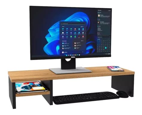 Suporte Monitor Mesa Setup Gamer Home Office Parcelamento Sem Juros