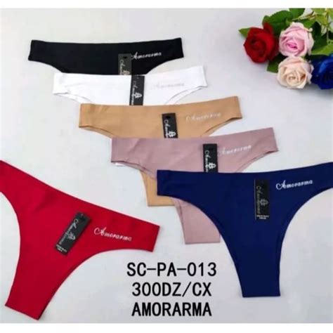 Kit Calcinhas Sem Costura Lingerie Feminina Shopee Brasil