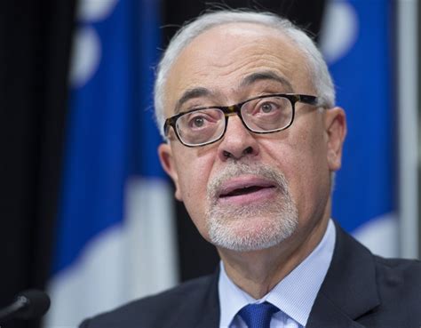 quebec finance minister carlos leitao  present balanced budget