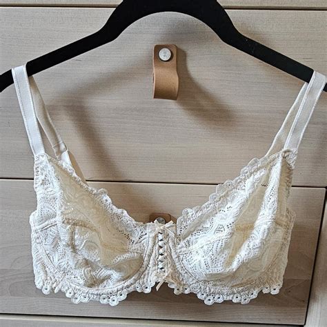 Cream Nude Bra Non Padded Soft Cup Full Depop