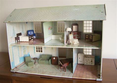 Price Drop Vintage Metal Dollhouse 1970s Todays Kids Etsy Vintage