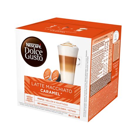 Nescafe Dolce Gusto Latte Macchiato Kaps Caramel Horeca Tukku Kespro