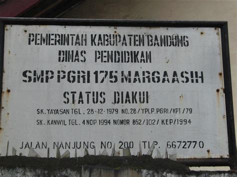 Smp Pgri 175 Margaasih