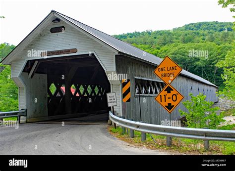 Vermont Covered Bridges Stock Photo - Alamy