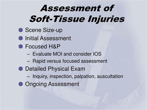 Ppt Chapter 5 Soft Tissue Trauma Powerpoint Presentation Free