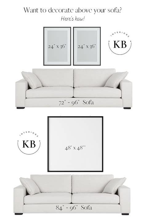 Tips For Styling Above The Sofa