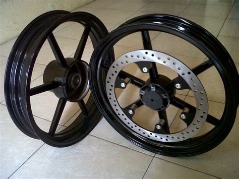 Tips Modifikasi Warna Velg Sepeda Motor Sesuaikan Jenisnya