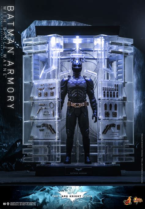 The Dark Knight Rises Batman Armory Comes To Life From Hot Toys