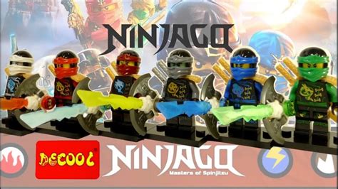Китайское Лего Ниндзяго Decool Минифигурки Fake LEGO Ninjago - YouTube