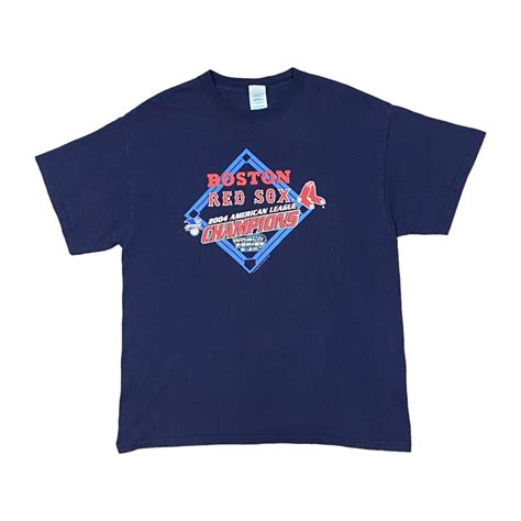 Vintage Red Sox Championship Tee Mens Fashion Tops And Sets Tshirts