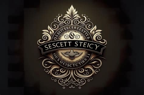 Premium Photo Secret Society Emblem