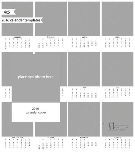 4x6 Calendar Template | williamson-ga.us