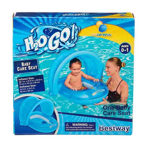 Bestway H2O GO! Inflatable UV Baby Care Seat