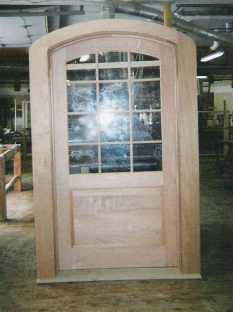 Arch Top Doors Custom Madebuilt Wood Interior Exterior Entryway