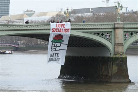 Demonstrators Head To London To Demand Second Brexit Referendum