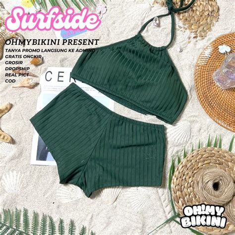 Jual SURFSIDE Bikini Set Limited Bikini Boxer Oto Boxer Bikini Murah Bikini Pantai