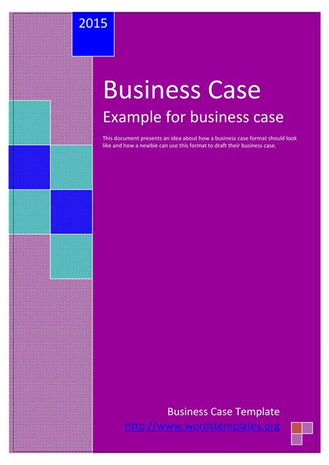 30+ Simple Business Case Templates & Examples ᐅ TemplateLab