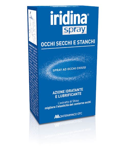 Iridina Spray Montefarmaco OTC protezione per gli occhi