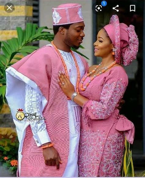 Aso Oke Fabrics African Couple Sclothing African Fashion Wedding